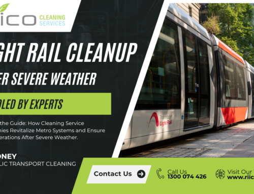 How Cleaning Specialists Handle Light Rail Cleaning After Severe Weather